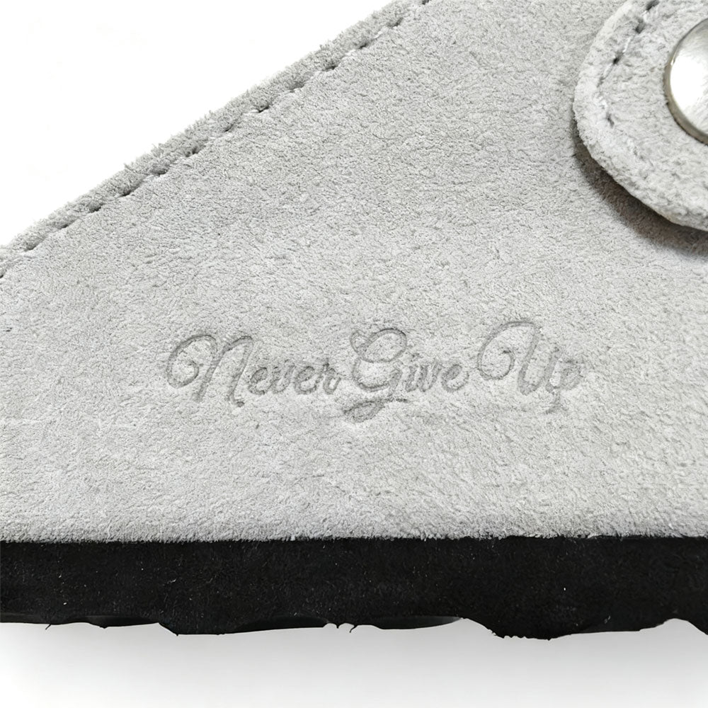 Luxury White Clogs by Meckmanly with Gold "M" Emblem & Black Tribal Tattoo Design - Stylish Slip-On Mules for Fashion-Forward Women